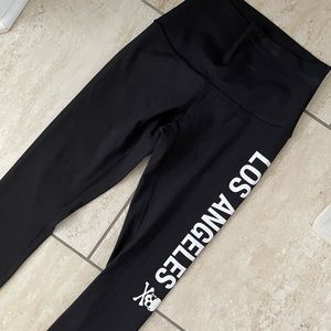 Soul Cycle LA Lululemon Wonder Under Crop Leggings